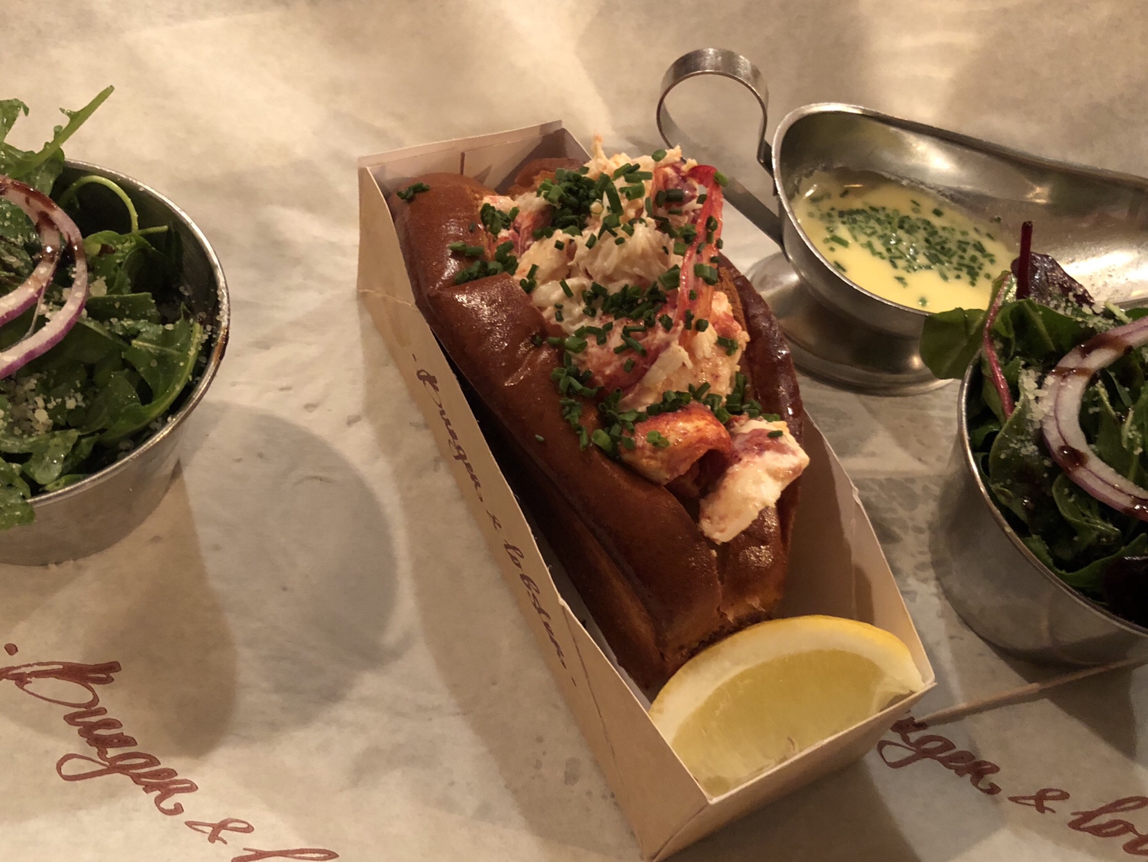 Sometime’s it’s all about the Lobster Roll!