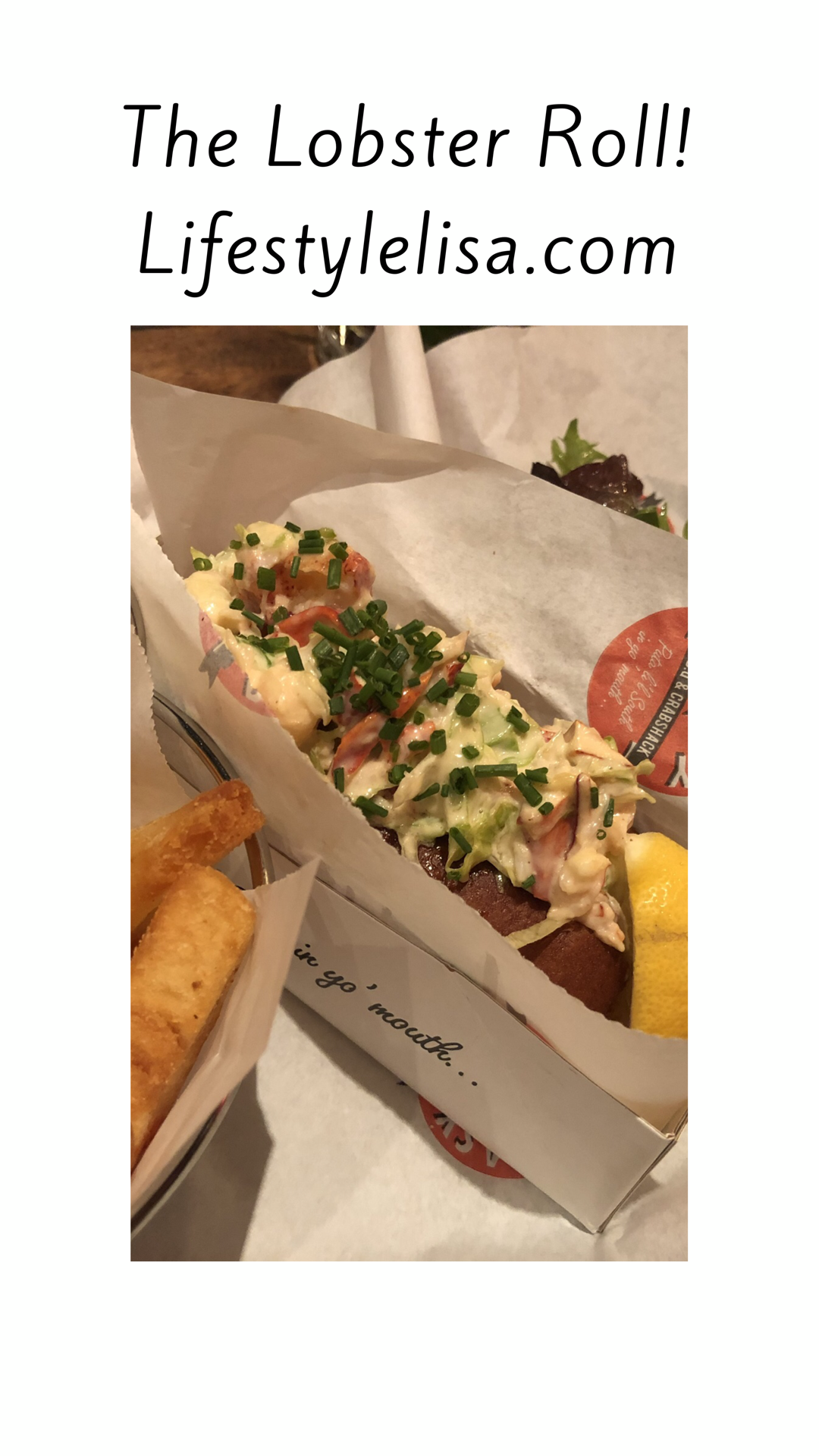 Lobster Roll at the Big Easy