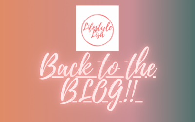 Back to the BLOG!