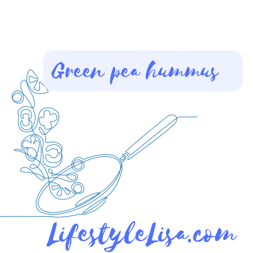 Green pea hummus