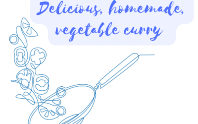 Delicious homemade vegetable curry
