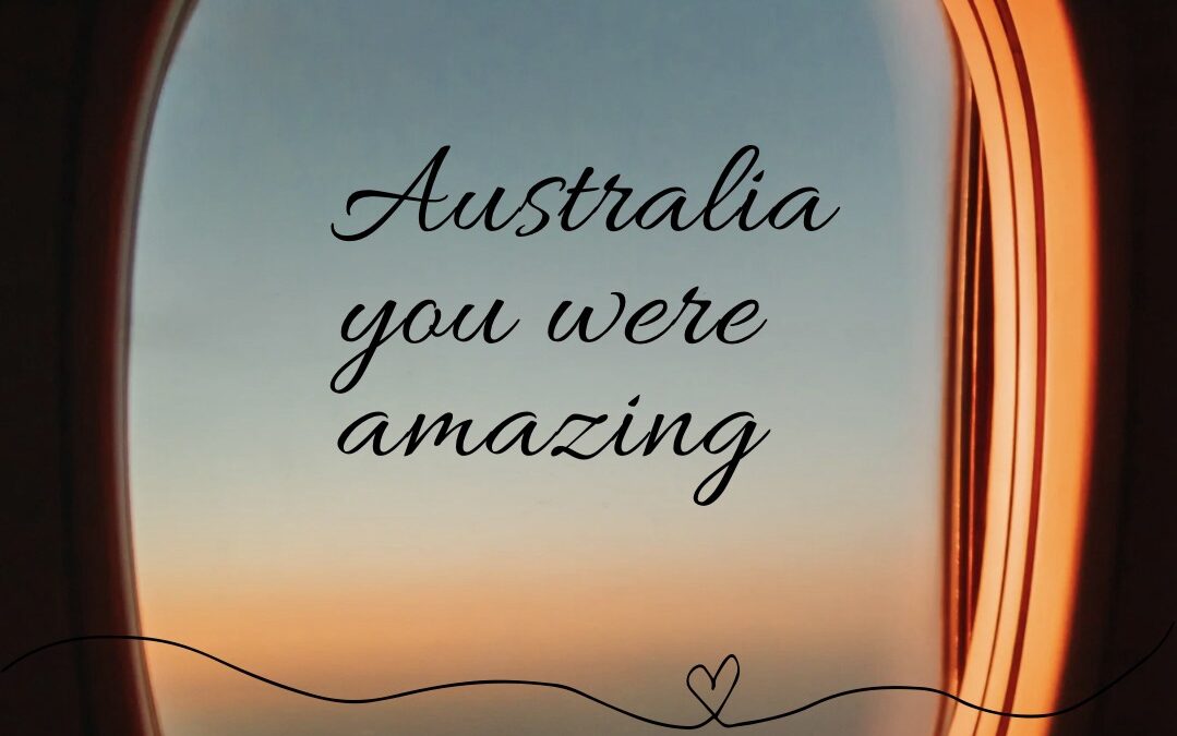 Australia you were amazing