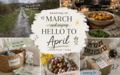 Wrapping up March & saying hello to April